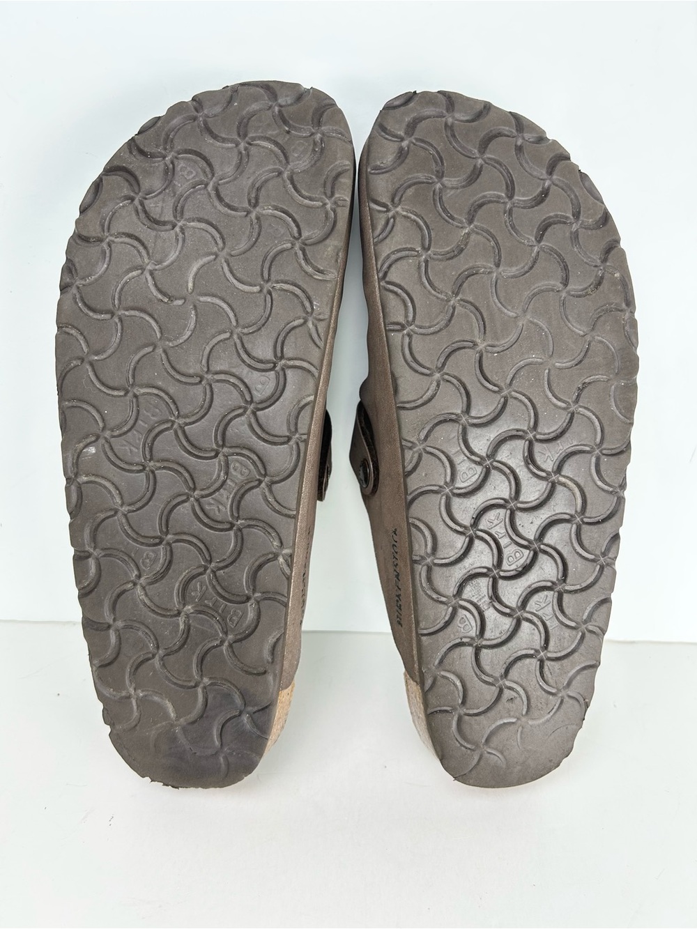 Birkenstock Boston Brown Birko-Flor Slides Mules Unisex Sandals EU 40 US L 9 - Picture 14 of 14
